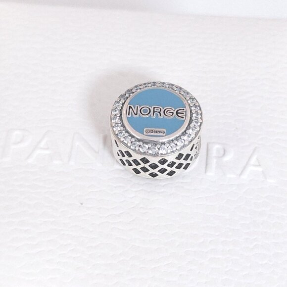Pandora Disney Parks 2025 EPCOT World Showcase Norway Mickey Mouse Charm Bead - Picture 3 of 6